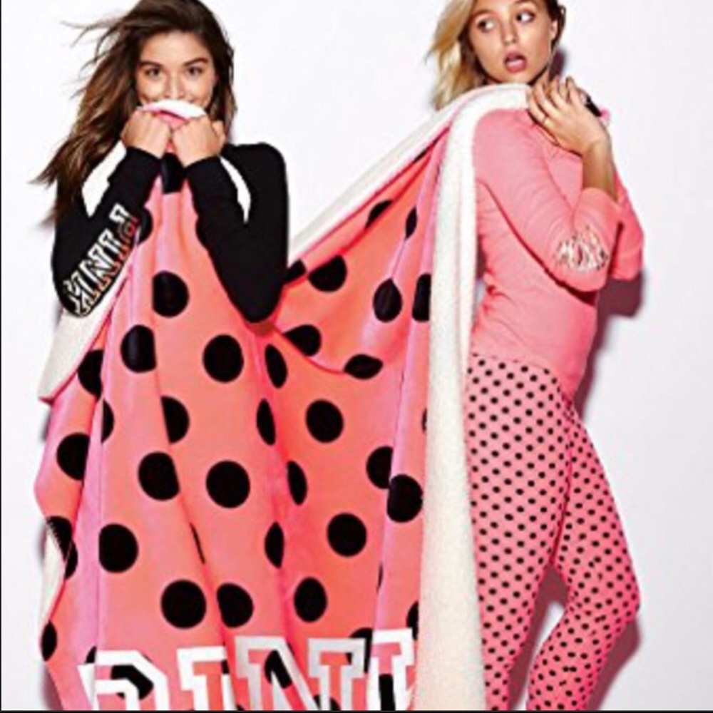 Victoria's Secret PINK Soft Sherpa Blanket